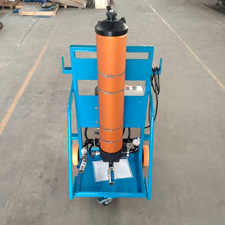 華豫生產供應100L額定流量 移動式高效濾油加油車