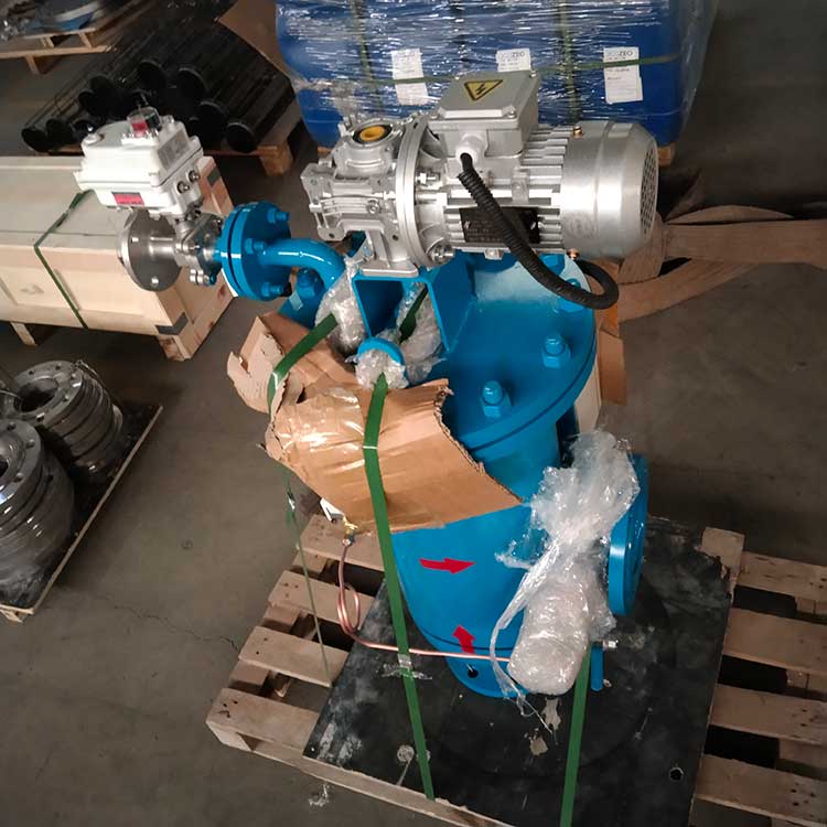 華豫供應(yīng)液體除雜質(zhì)用DN100全自動自清洗過濾器