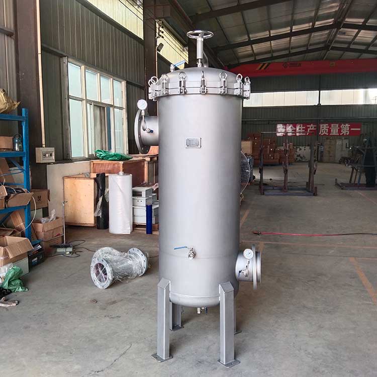 華豫生產(chǎn)供應(yīng)DN200超濾清洗保安過(guò)濾器 精度100μm