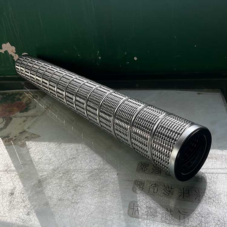 外徑114×內(nèi)徑80×914魚鱗式不銹鋼骨架5μm-天然氣分離濾芯 (8)
